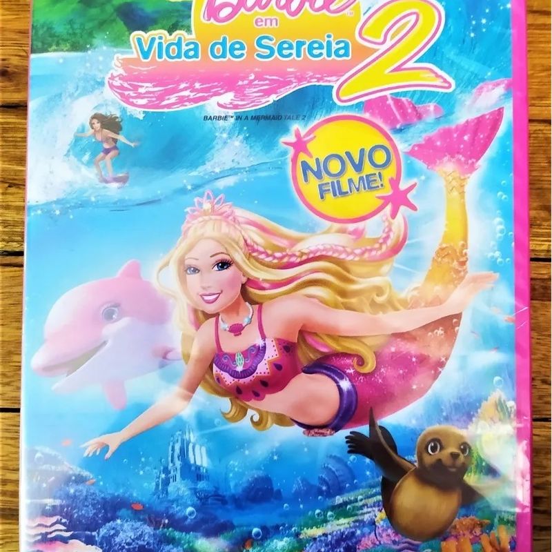 Coleção Barbie Sereias - Box com 4 DVDs - Novo Lacrado