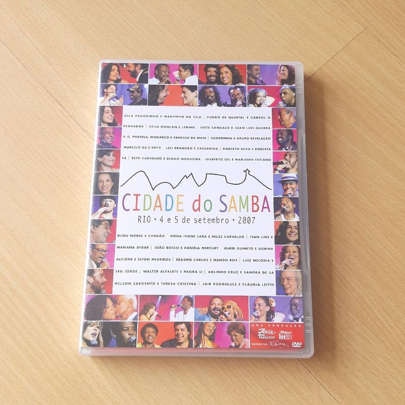 Dvd Original Cidade do Samba | Dvd Usado 58752138 | enjoei