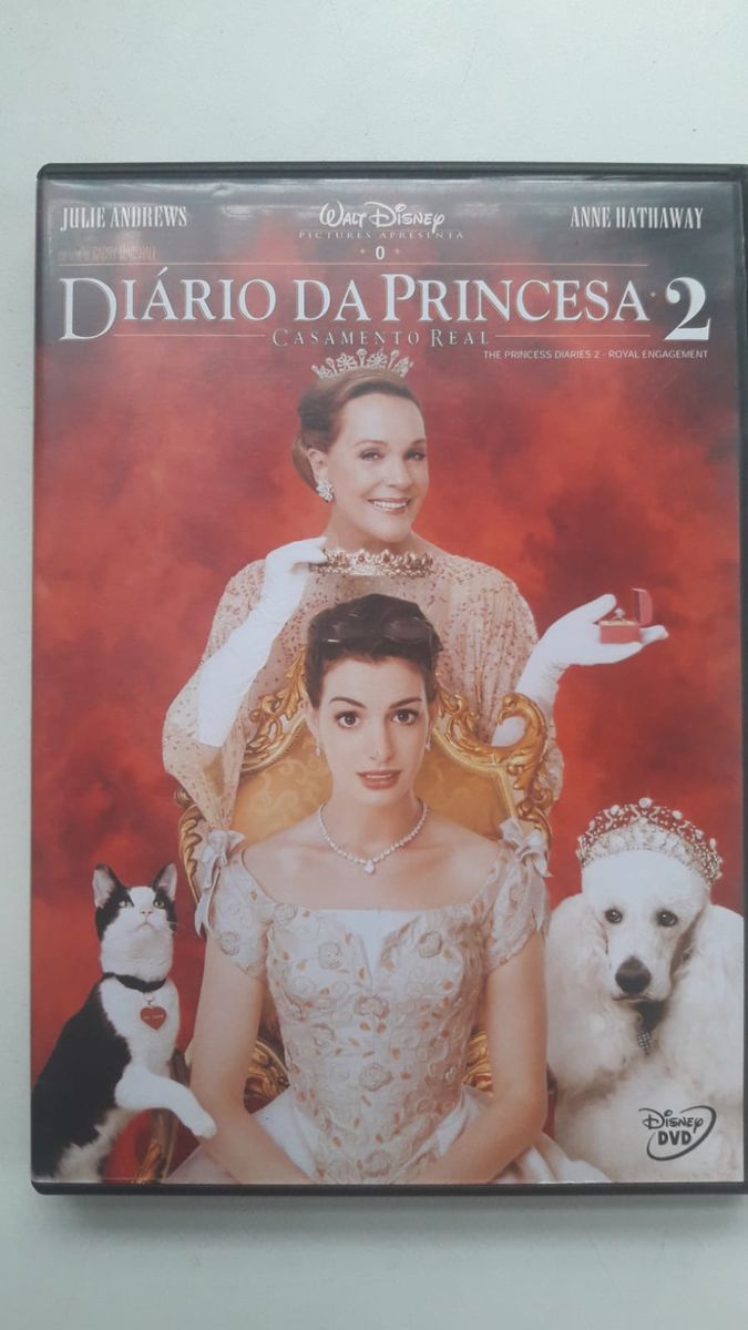 Dvd Original Diário da Princesa 2