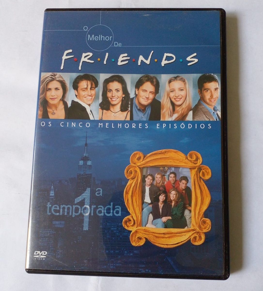 Dvd Original - O Melhor de Friends - Os Cinco Melhores Episódios 1ª ...