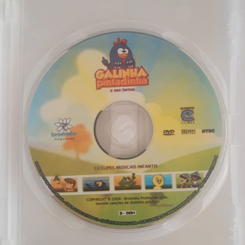 Dvds Galinha Pintadinha, Coleção Completa, Item Infantil Dvd Video Usado  51974289