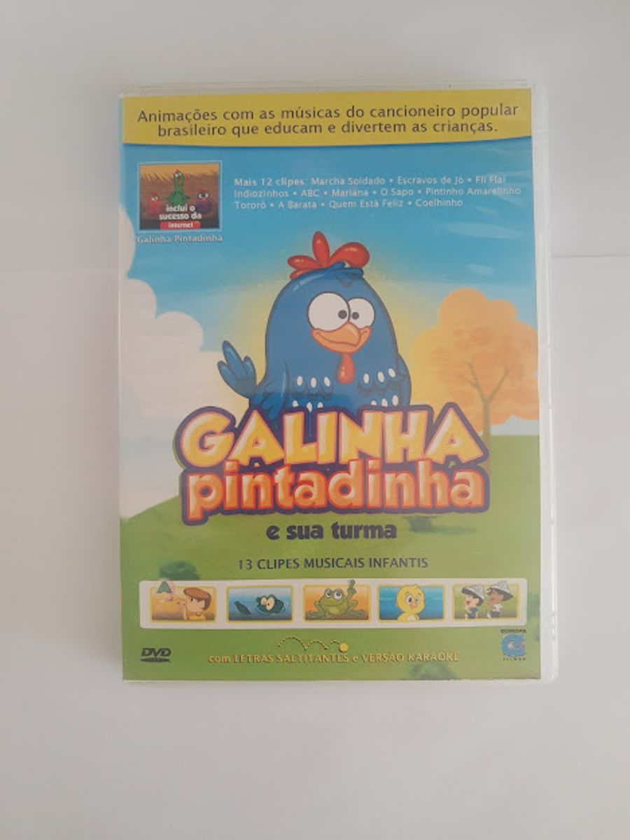 Dvds Galinha Pintadinha, Coleção Completa, Item Infantil Dvd Video Usado  51974289