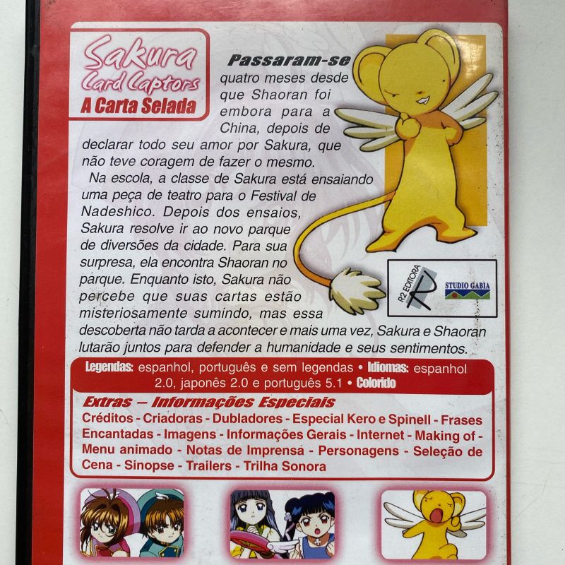 Sakura Card Captors 2: A Carta Selada - 15 de Julho de 2000