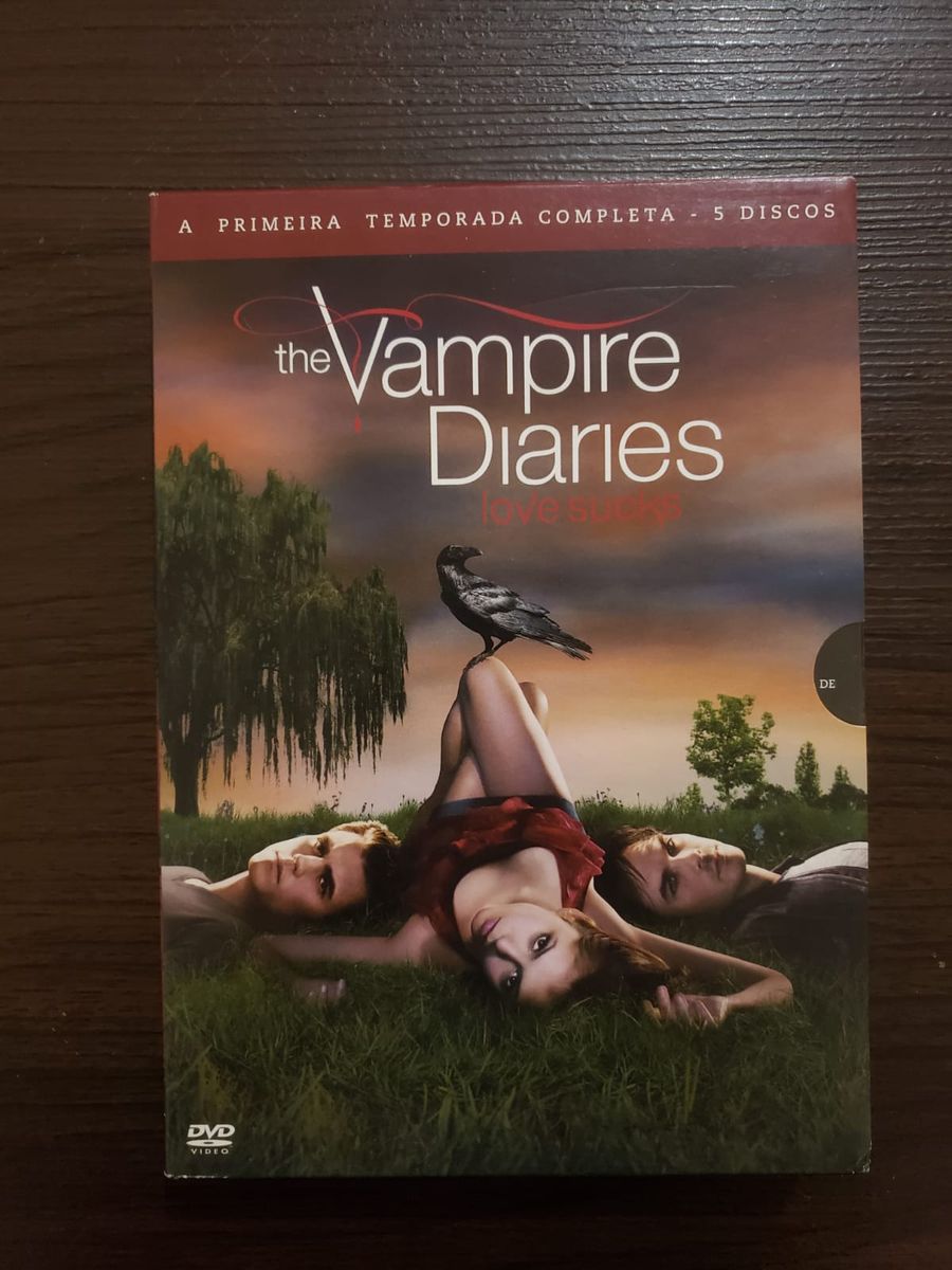 Dvd Original The Vampire Diaries Primeira Temporada (diarios de Um ...