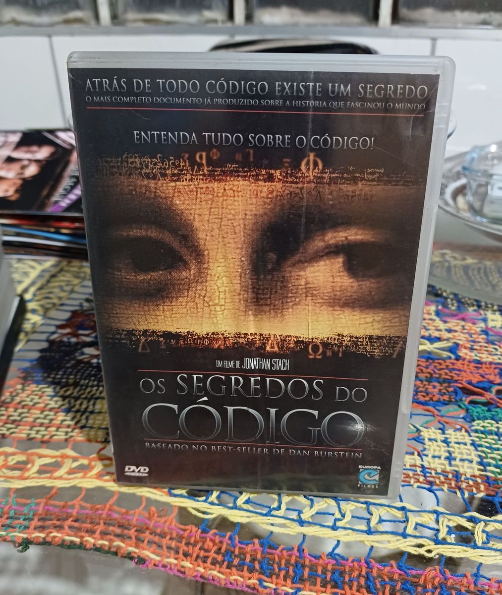 Dvd - Os Segredos do Código | Filme e Série Nunca Usado 82812049 | enjoei