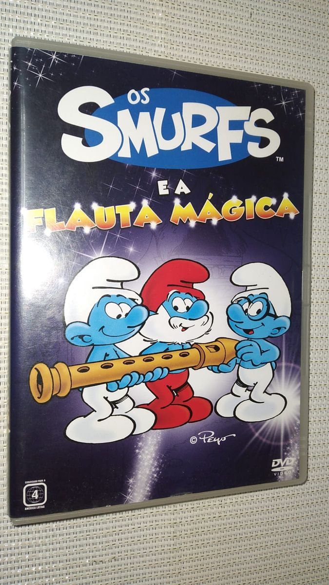 Dvd Os Smurfs e a Flauta