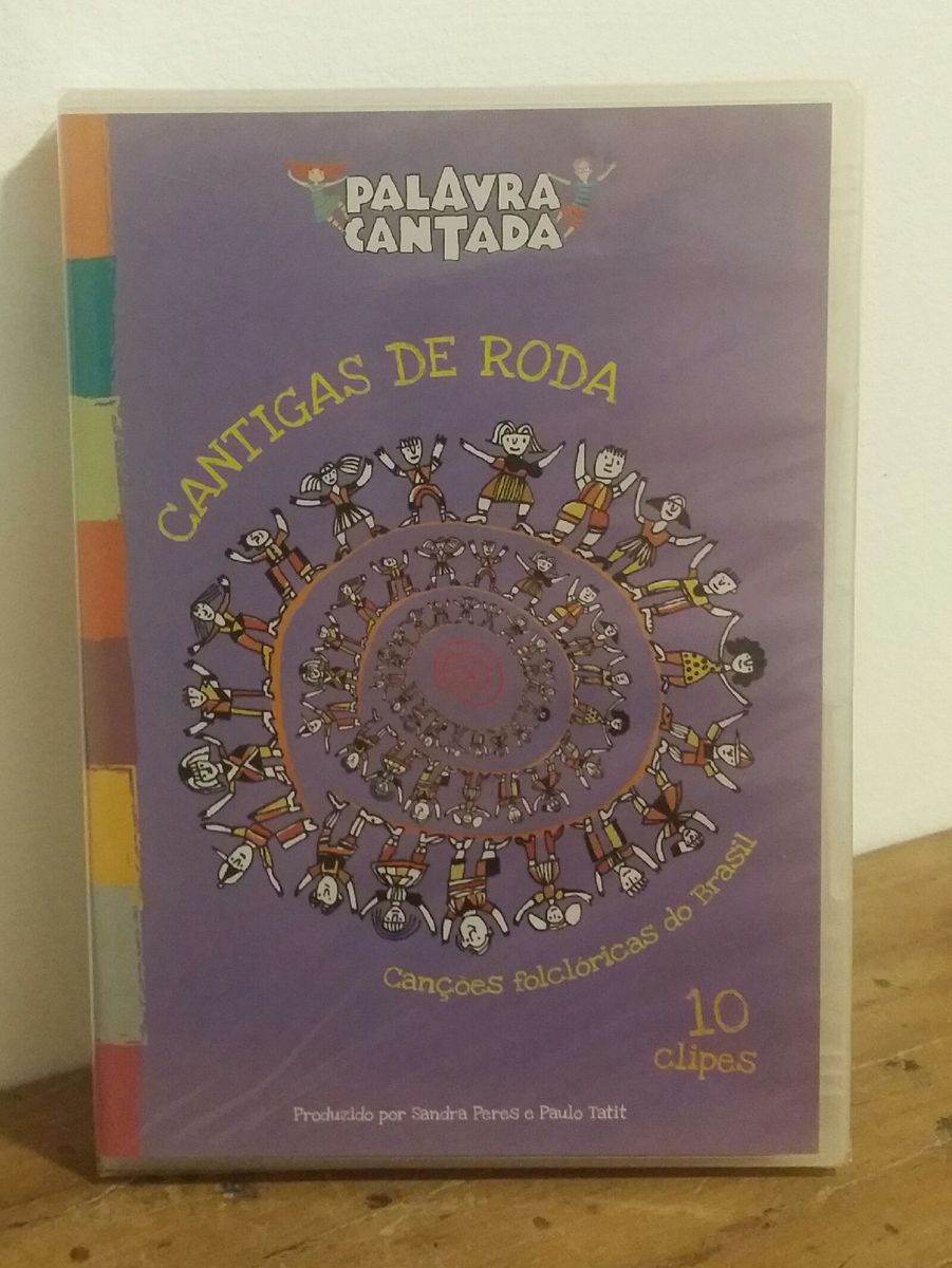 Dvd Palavra Cantada "cantigas de Roda" | Item Infantil Palavra Cantada ...