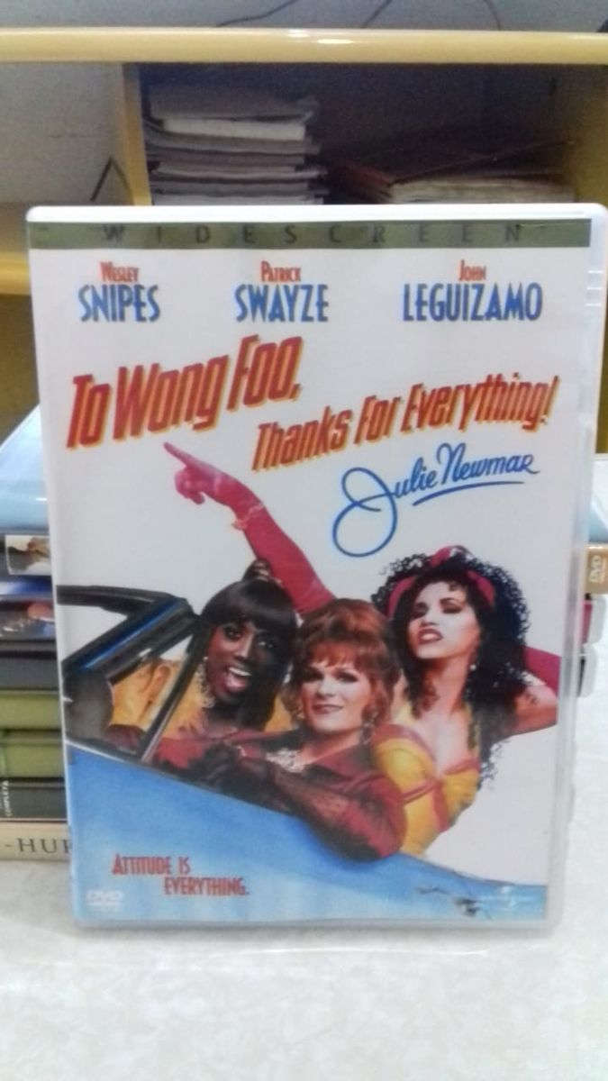 Dvd para Wong Foo, Obrigada por Tudo! 1995 Dublado Hd720p Filme e Série Nunca Usado 66515891