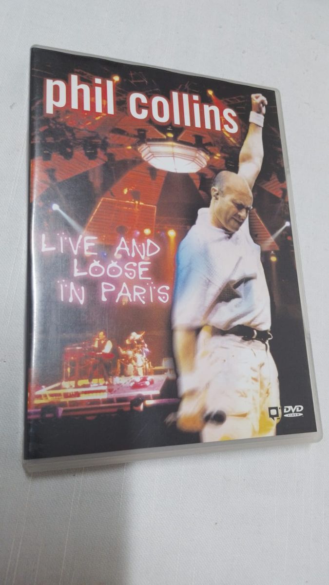 Dvd Phil Collins - Live And Loose In Paris ( 18483 ) | Usado