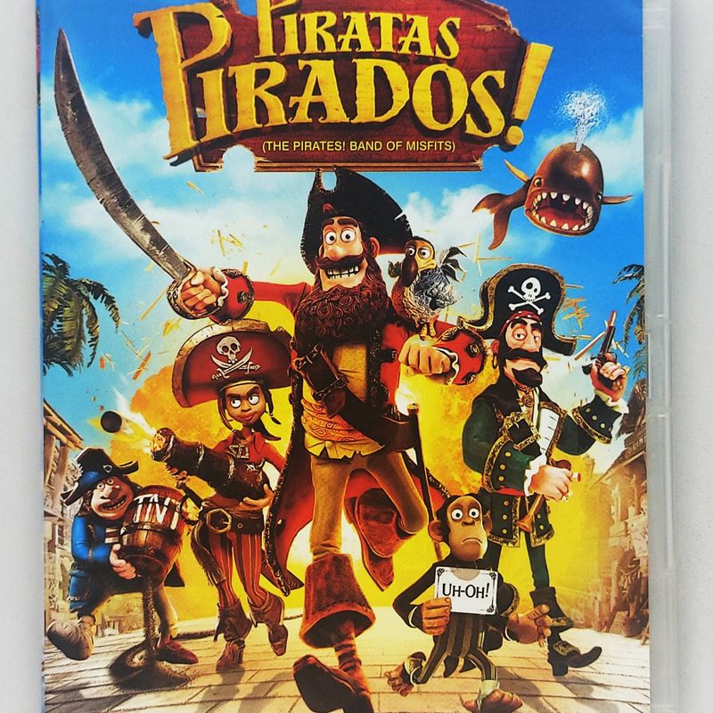 Dvd . Piratas Pirados . a Columbia Pictures e a Sony Pictures Animation, Filme e Série Sony Pictures Animation Usado 80886038