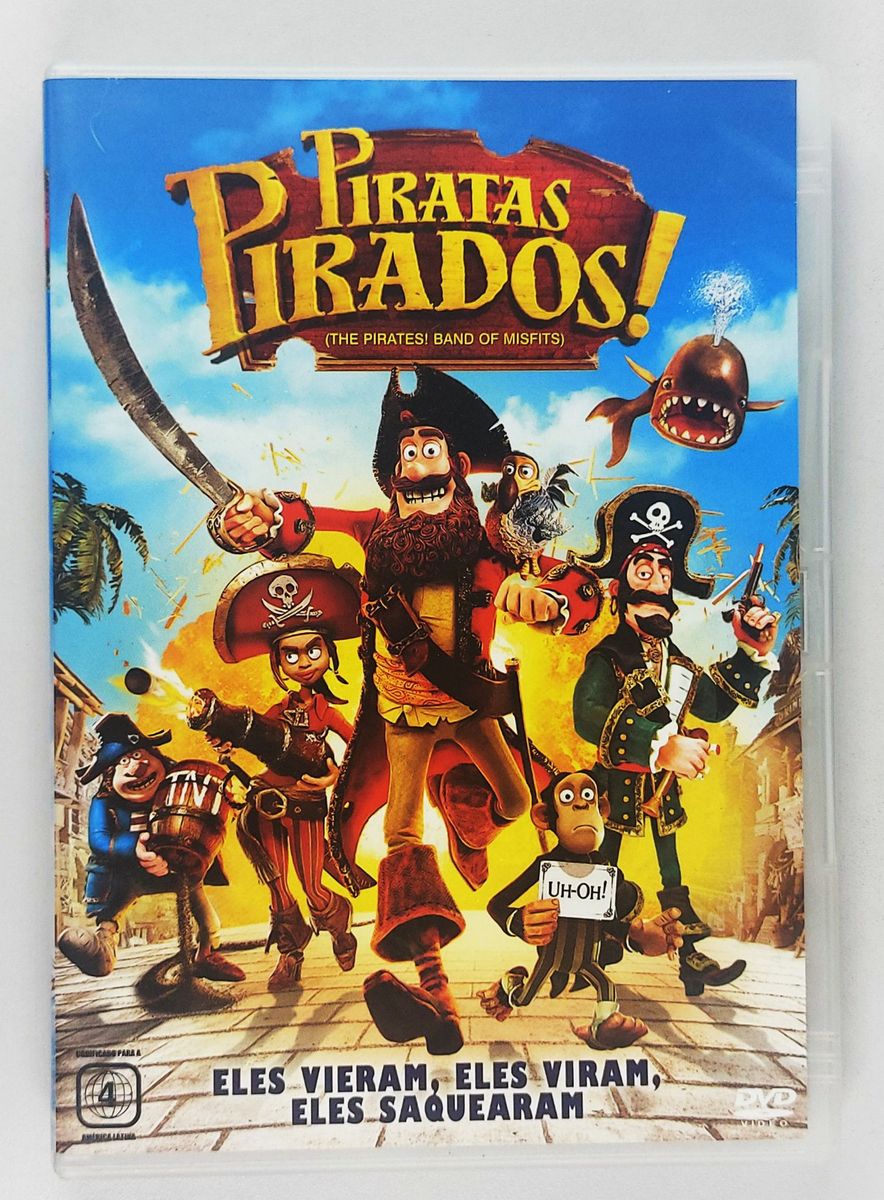 Dvd . Piratas Pirados . a Columbia Pictures e a Sony Pictures