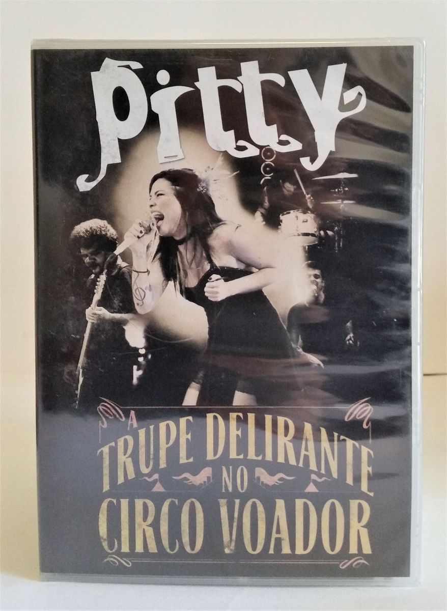 Dvd Pitty a Trupe Delirante No Circo Voador Lacrado | Item de Música ...