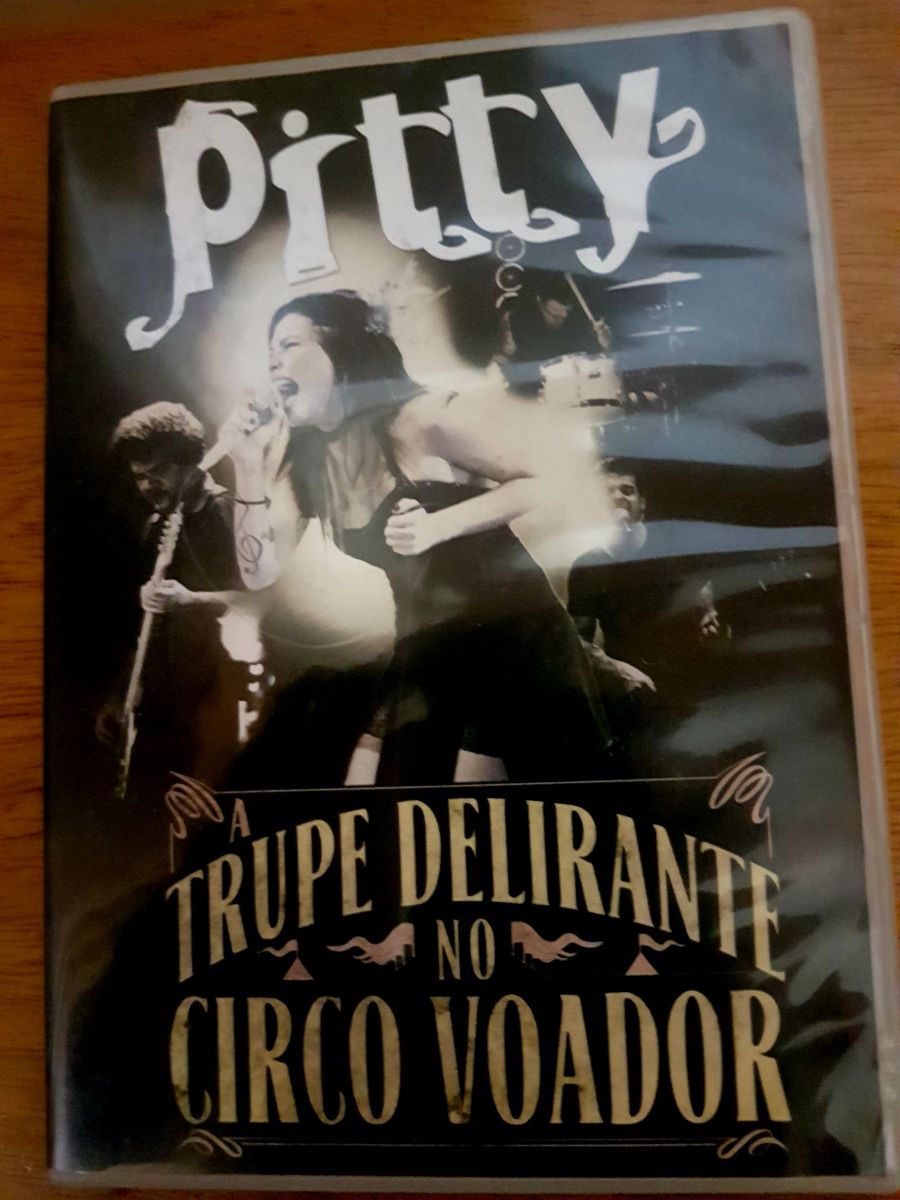 Dvd Pitty - a Trupe Delirante No Circo Voador | Móvel p/ Casa Usado ...