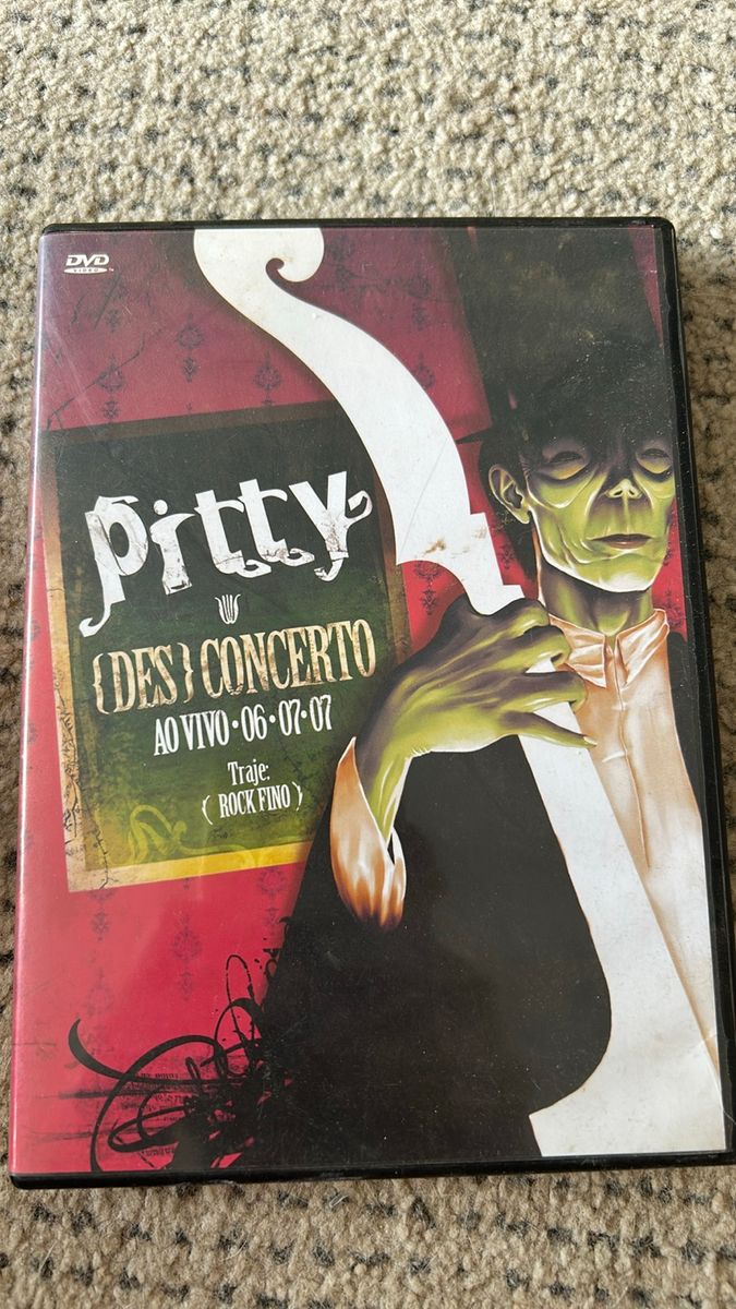 Dvd Pitty Desconcerto Ao Vivo | Item de Música Dolbi Usado 120712115 ...