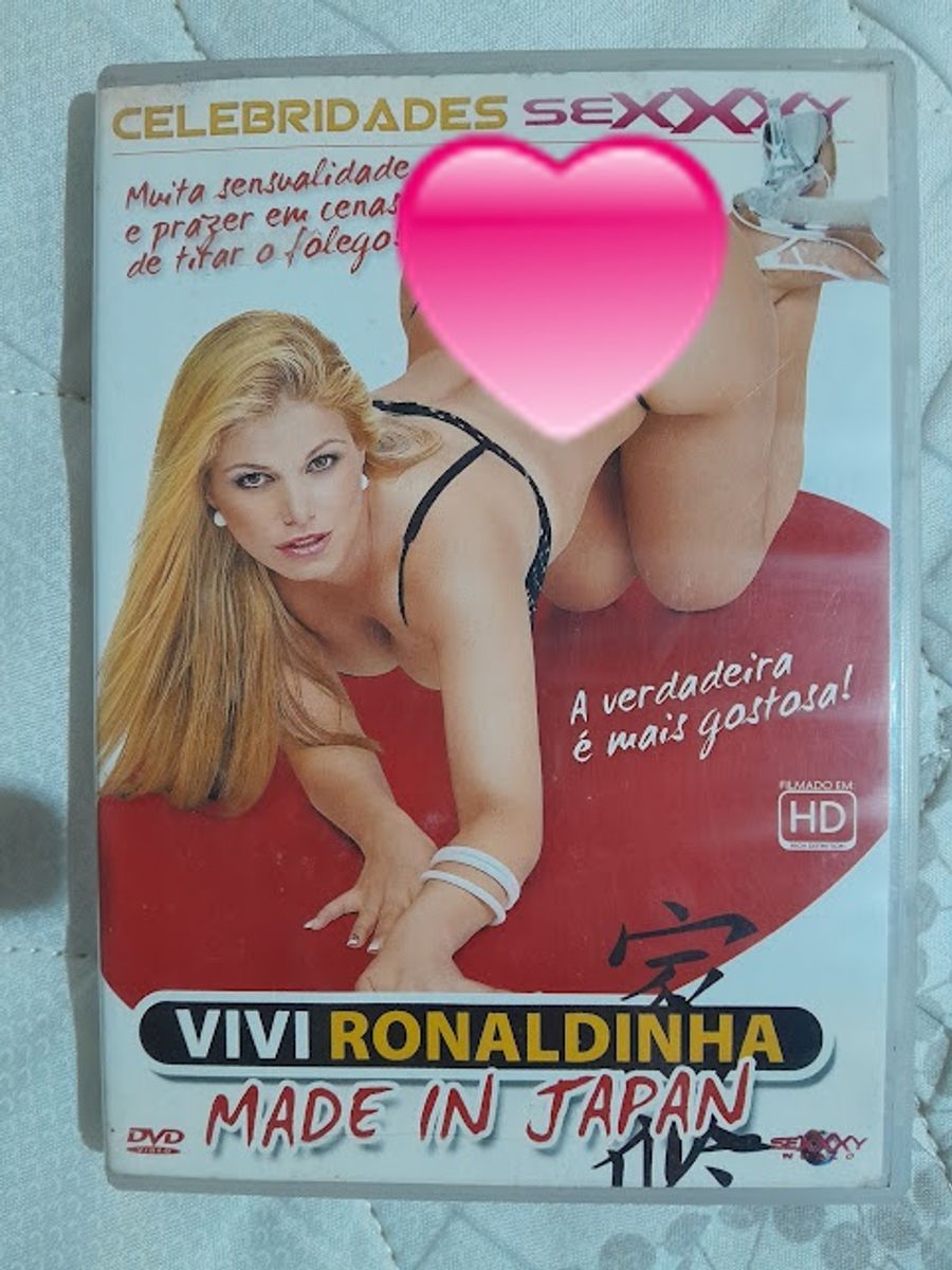 Dvd Pornô Celebridades Sexxxy * Vivi Ronaldinha Made In Japan * Original |  Usado 102756057 | enjoei