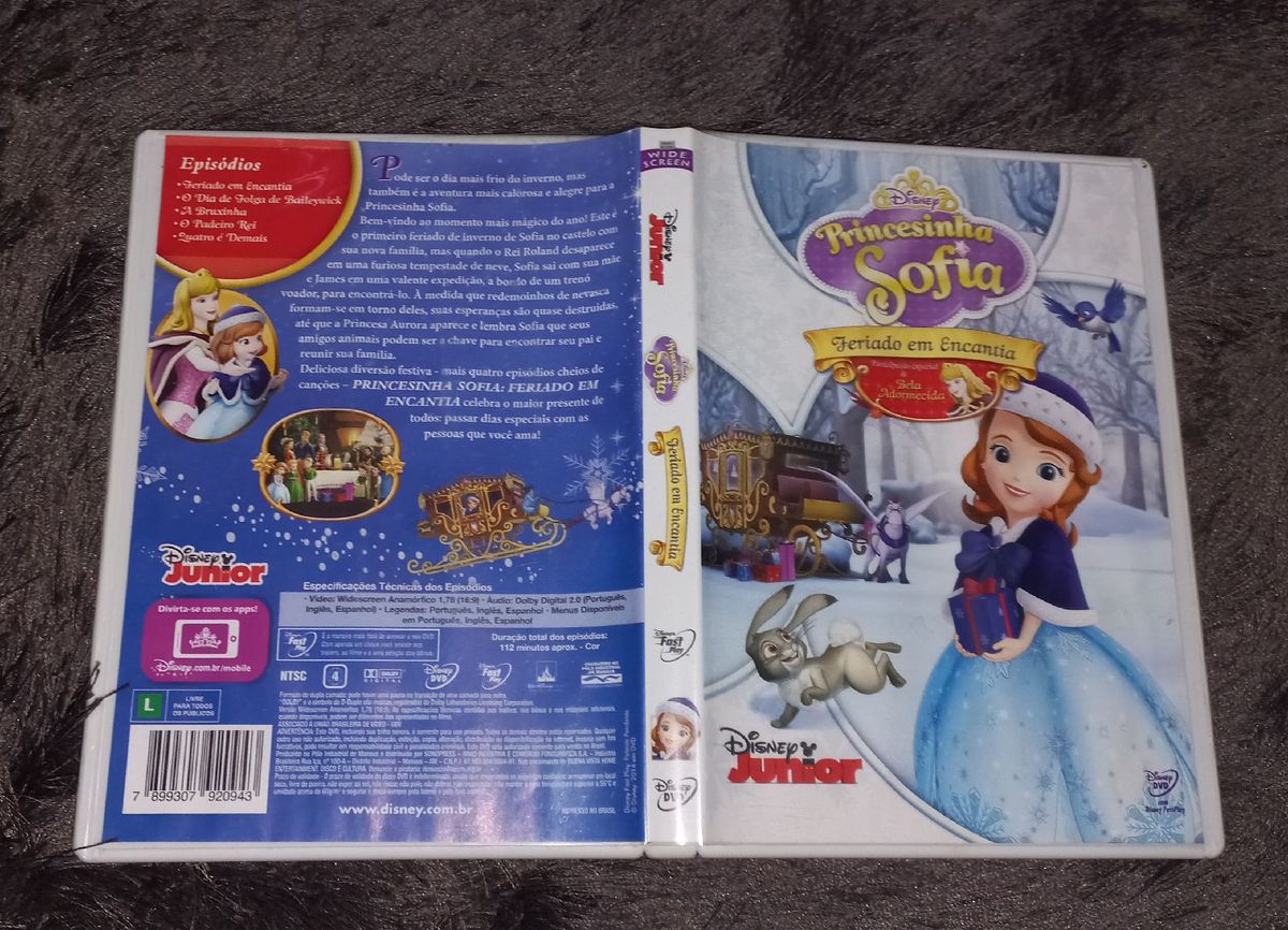 Dvd Princesinha Sofia Feriado em Encantia ( Disney ) | Dvd Usado 67916106 |  enjoei