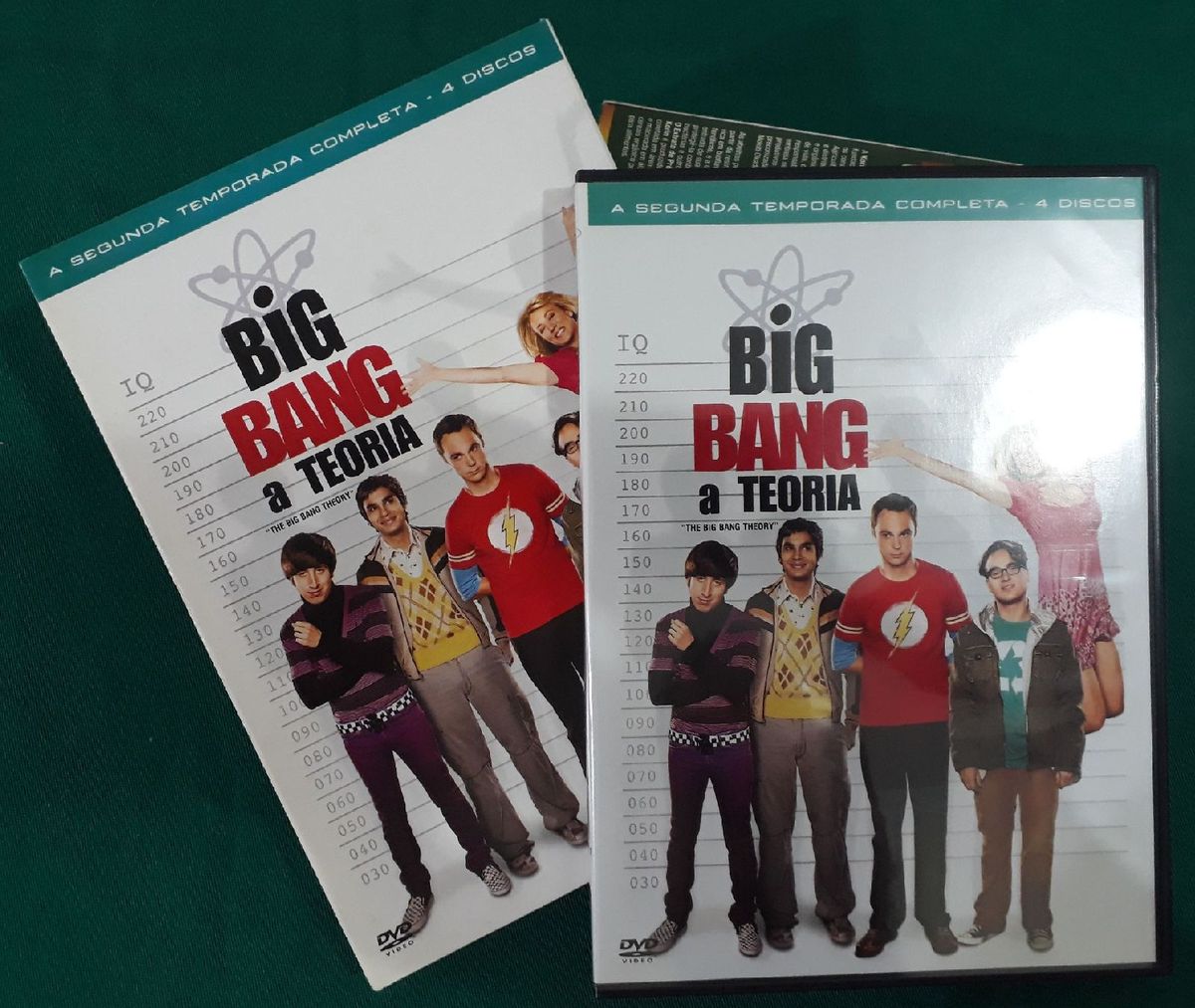 Dvd Quádruplo Big Bang a Teoria (the Big Bang Theory) a Segunda ...