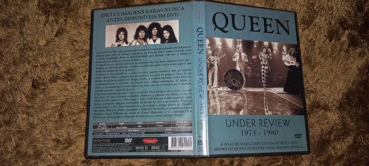 Dvd Queen - Under Review 1973 1980 | Dvd Usado 92430673 | enjoei