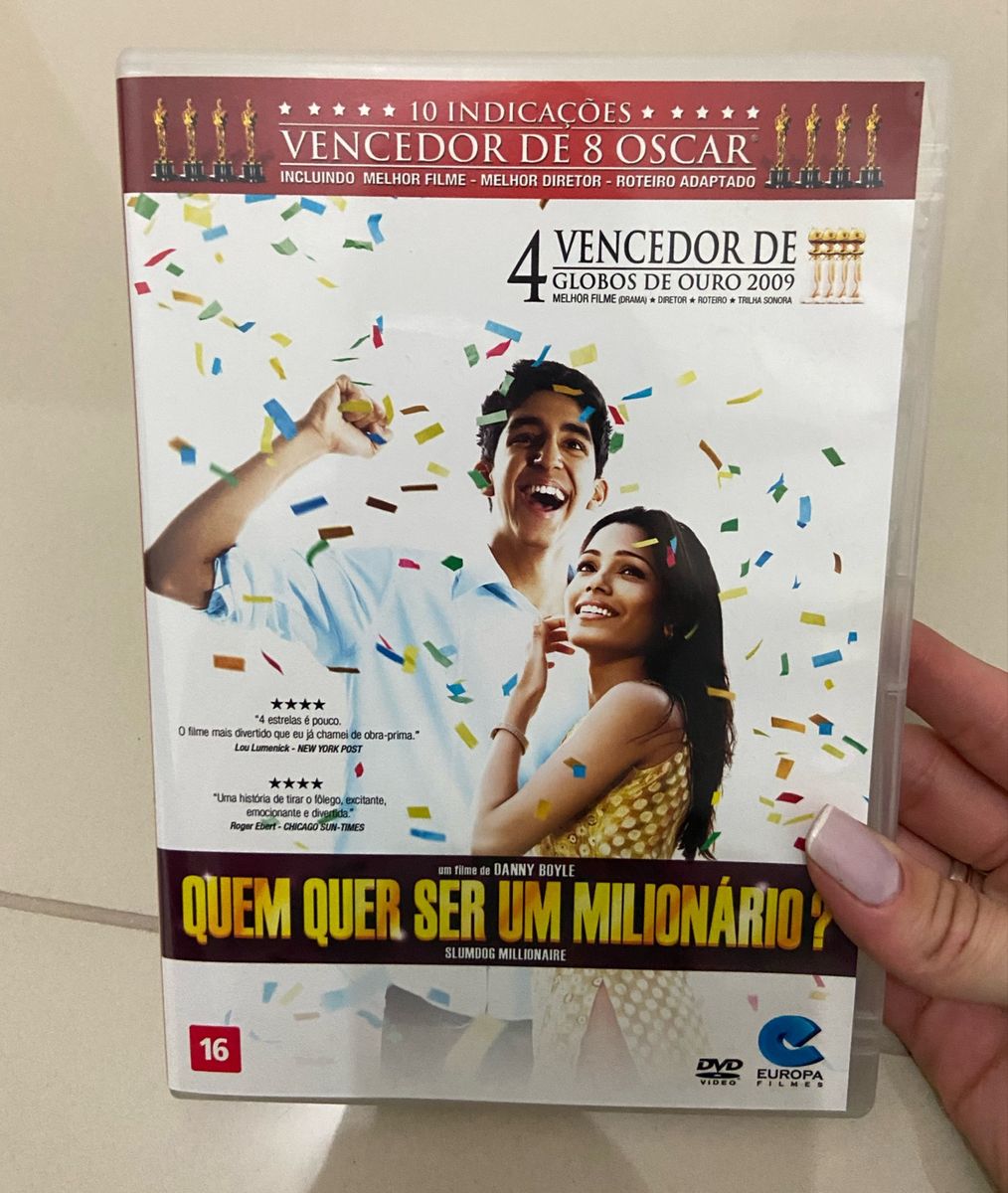 Dvd Quem Quer Ser Um Milionário