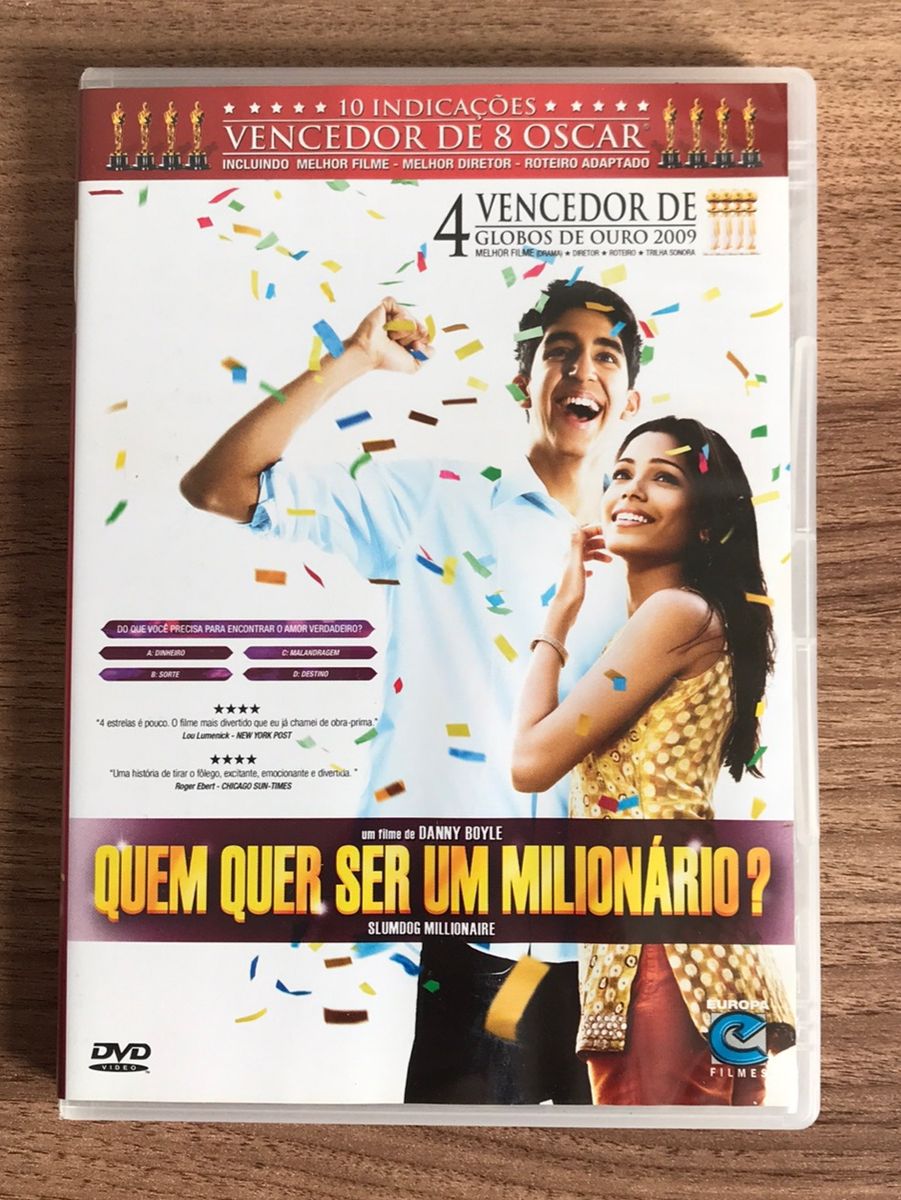 Dvd Quem Quer Ser Um Milionário