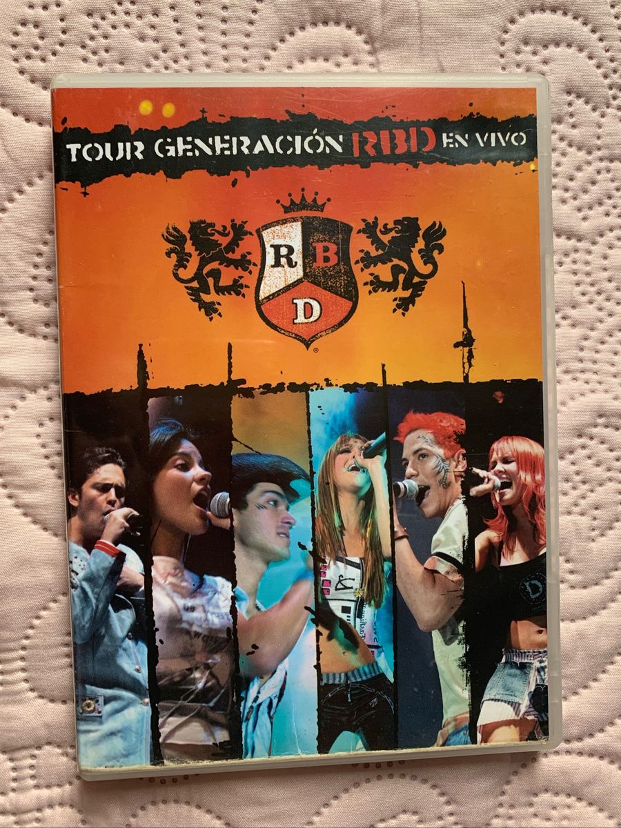 Dvd Rbd Tour Generación Item de Música Rbd Usado 62961282 enjoei