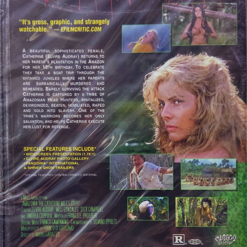 Dvd (Região 1) Amazonia The Catherine Miles Story Novo Lacrado
