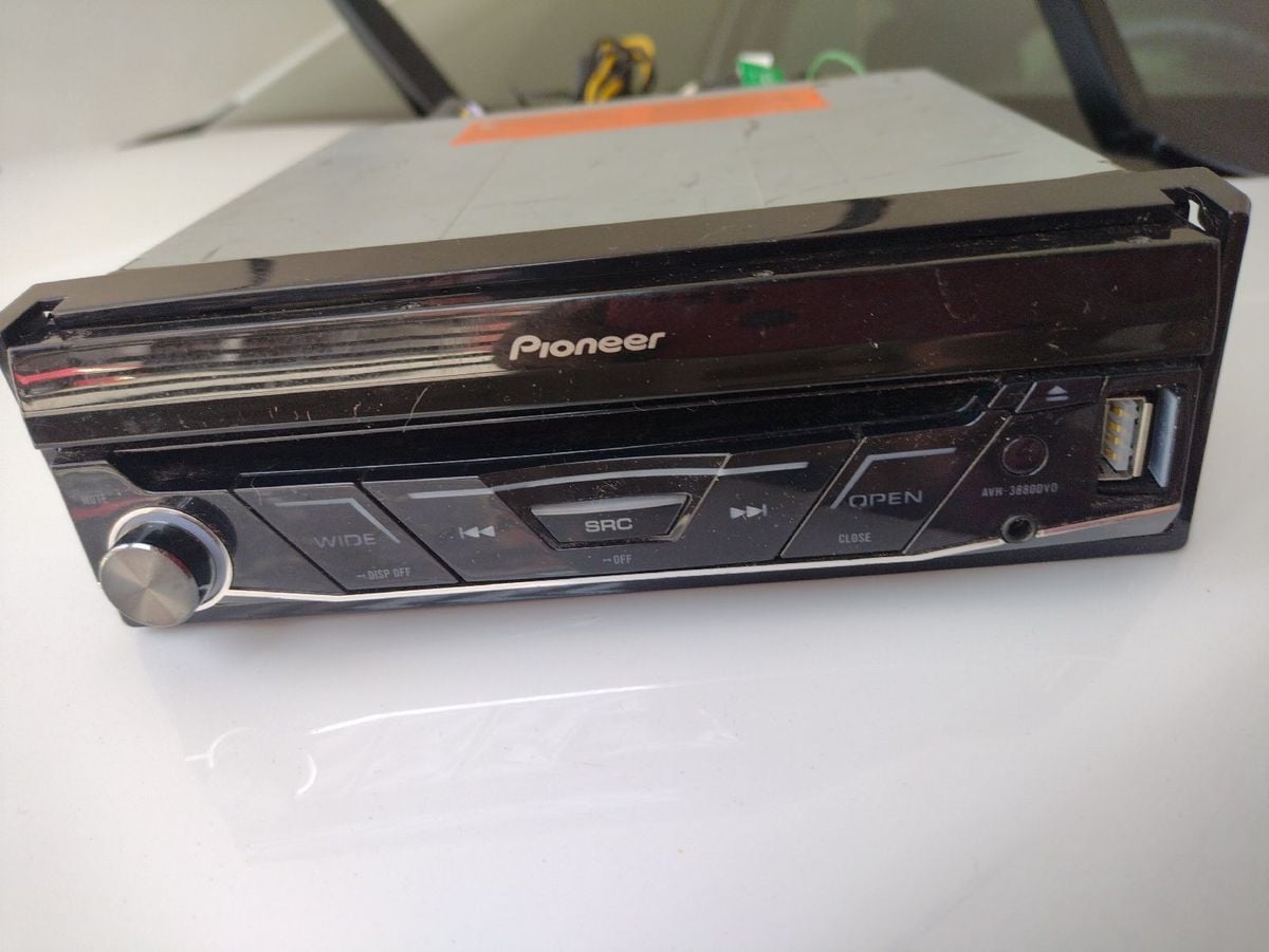 Dvd Retrátil Pioneer Avh 3880 | Item de Música Pioneer Usado 76232597 ...