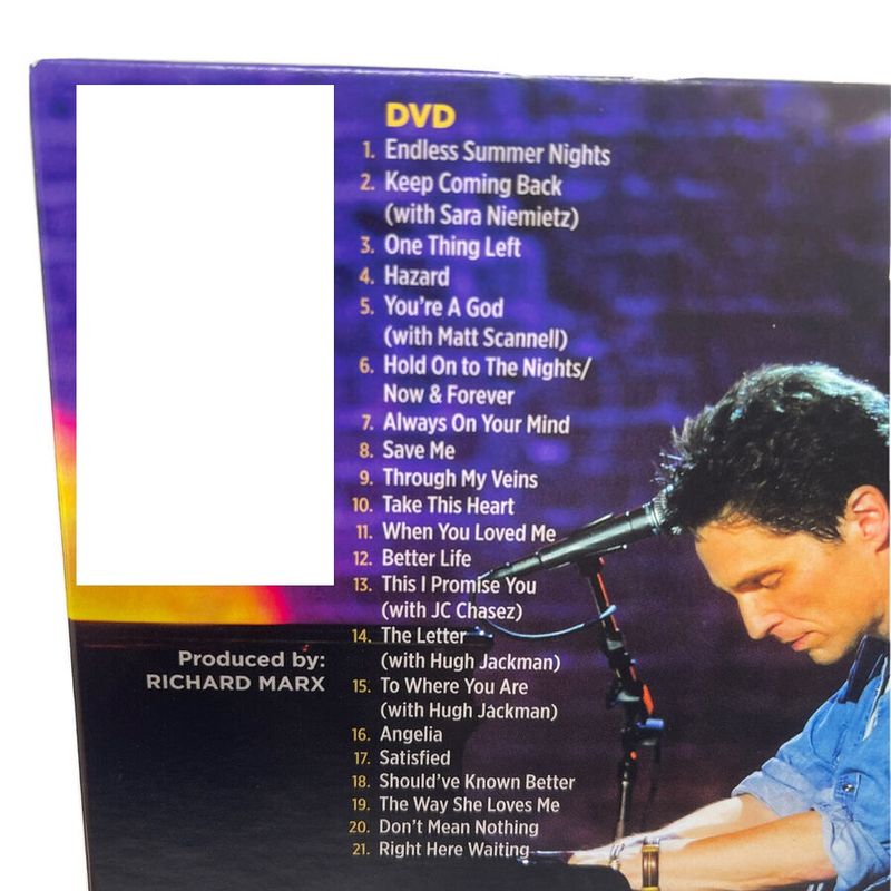 Dvd Richard Marx a Night Out With Friends | Nunca Usado 98499650