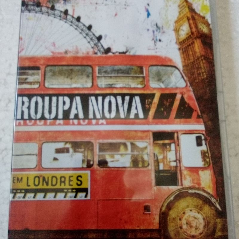 Dvd Roupa Nova em Londres Dvd Nacional e Original | Roupa Nova Music Usado  89518207 | enjoei