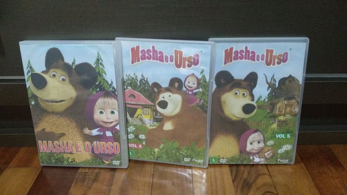 Dvd Masha e O Urso O Filme, Filme e Série Dvd Usado 81214095