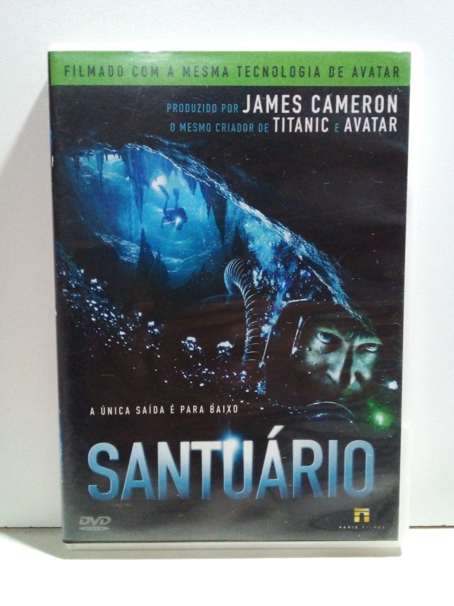 Dvd Santuário (2011) - Produzido por James Cameron | Item de Música Usado  102277117 | enjoei
