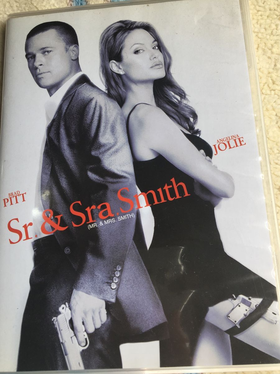 Dvd Senhor e Senhora Smith | Filme e Série Dvd Usado 59030203 | enjoei