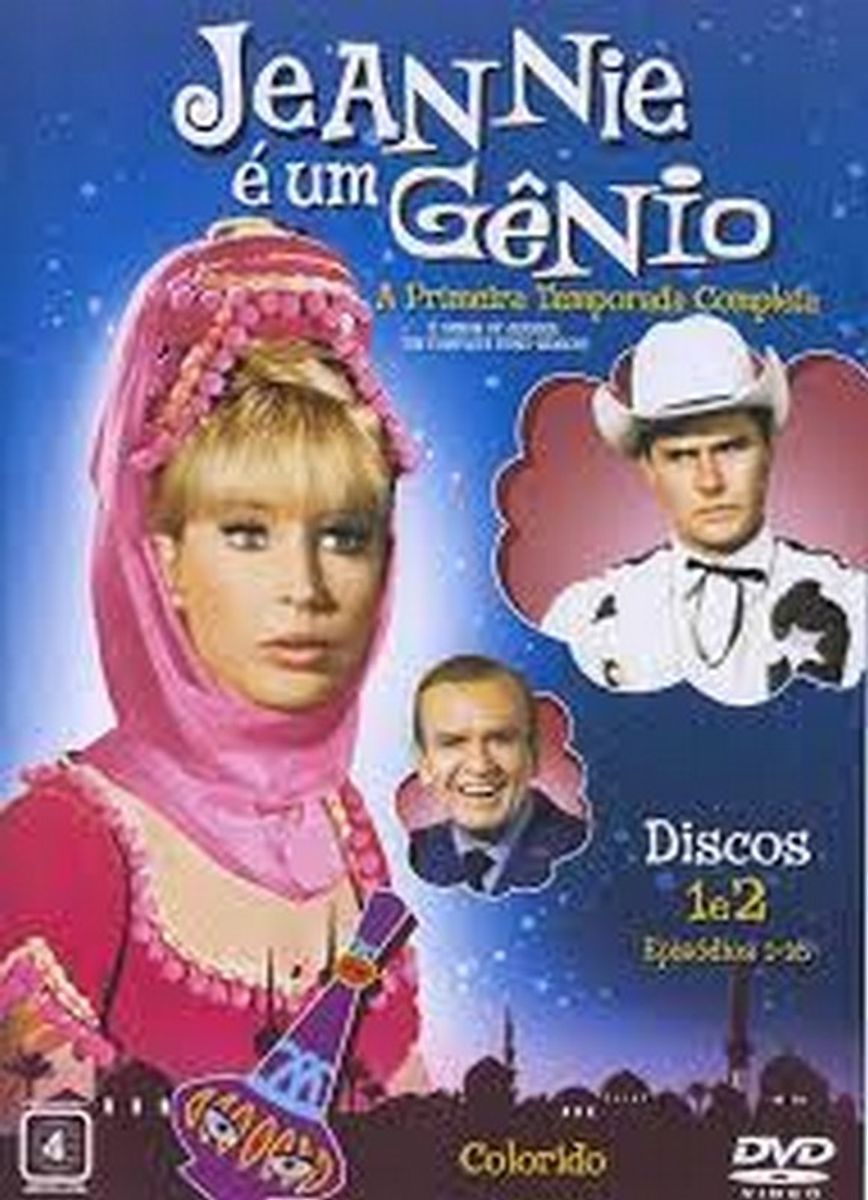 Dvd Seriado Jeannie É Um Gênio -30 Episódios 1965, Filme e Série Seriado  Antigo Nunca Usado 89347932