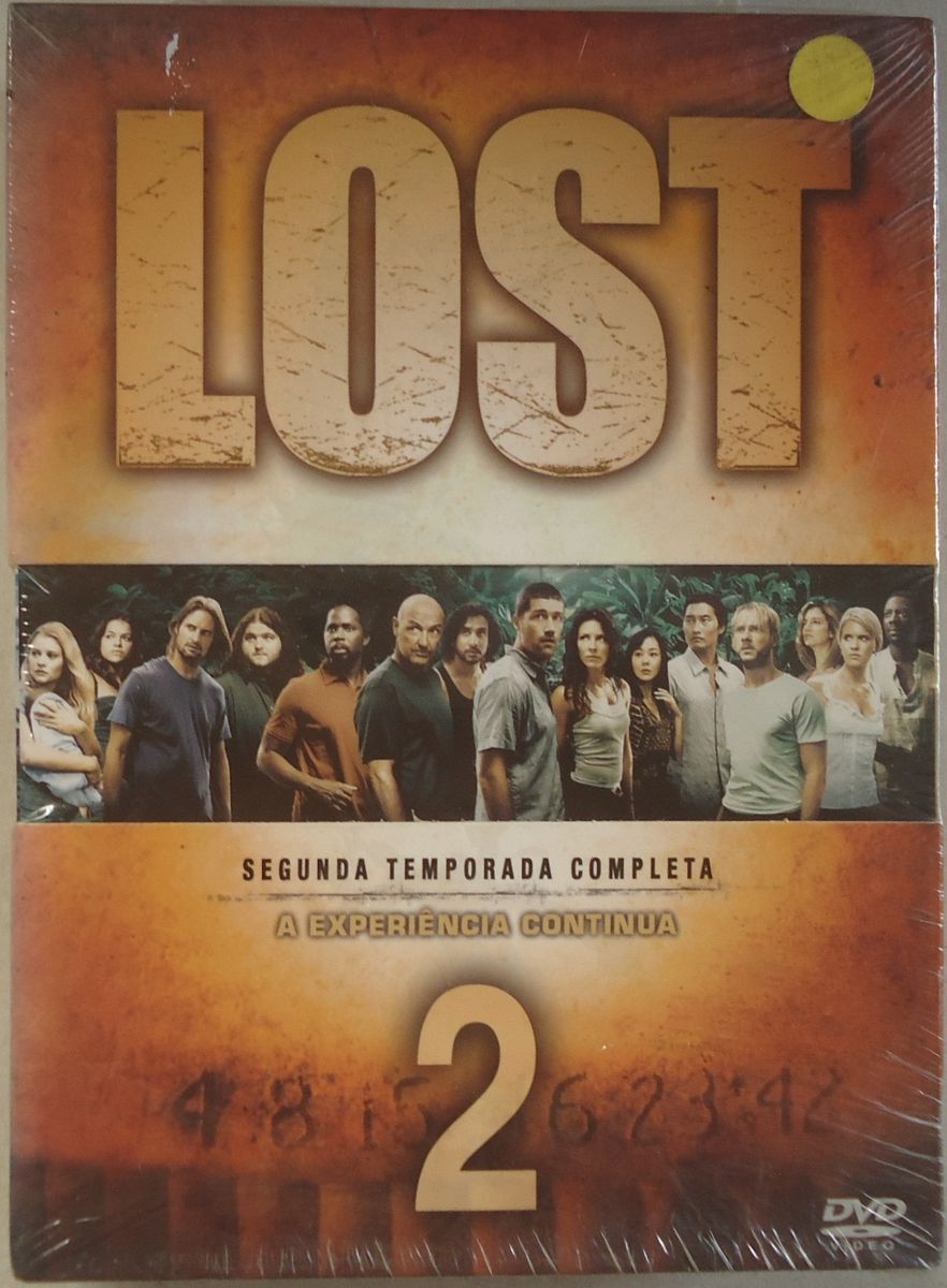 Dvd Série Lost, 2ª Temporada Completa, Box com 7 Discos, Original ...