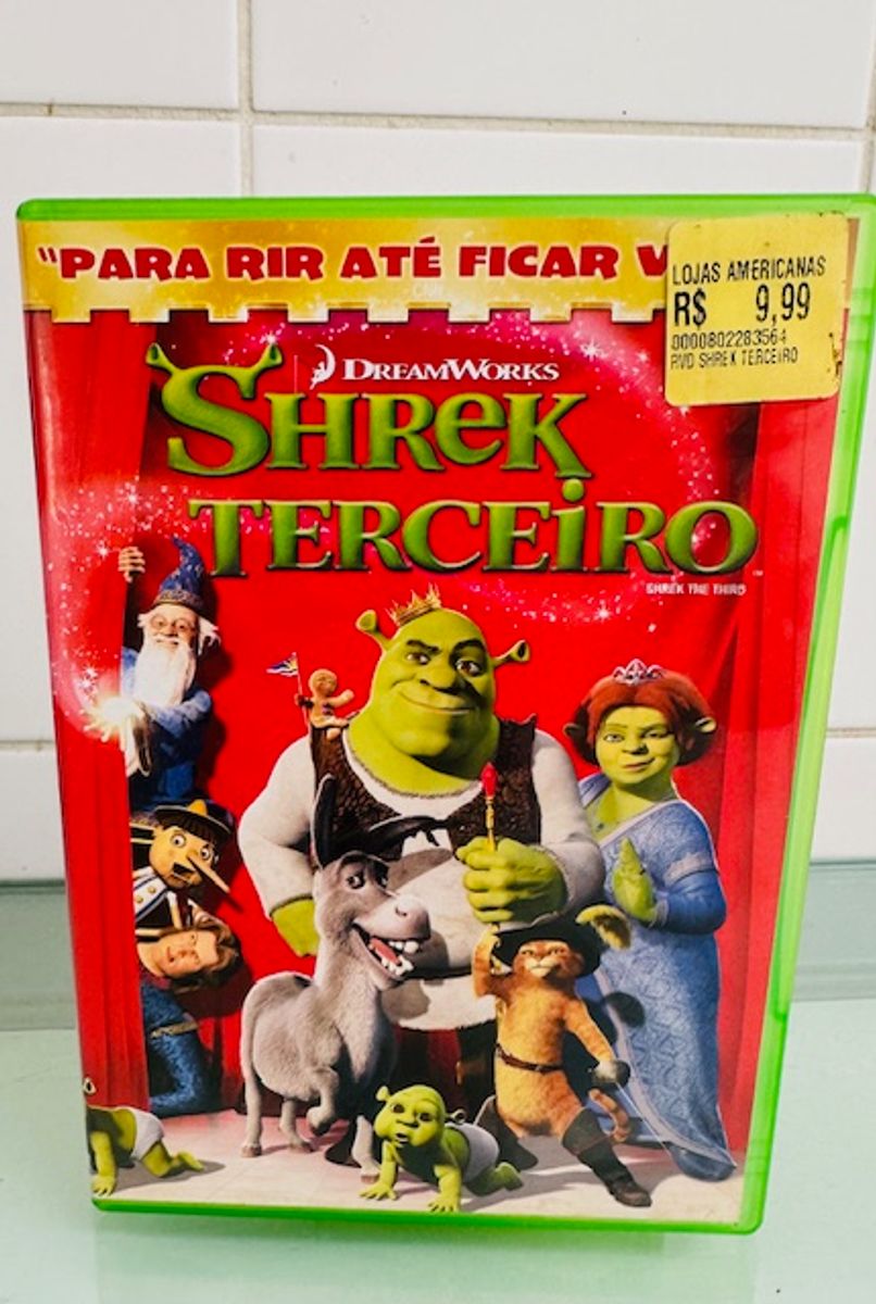 Dvd Shrek Terceiro | Dvd Usado 105437613 | enjoei