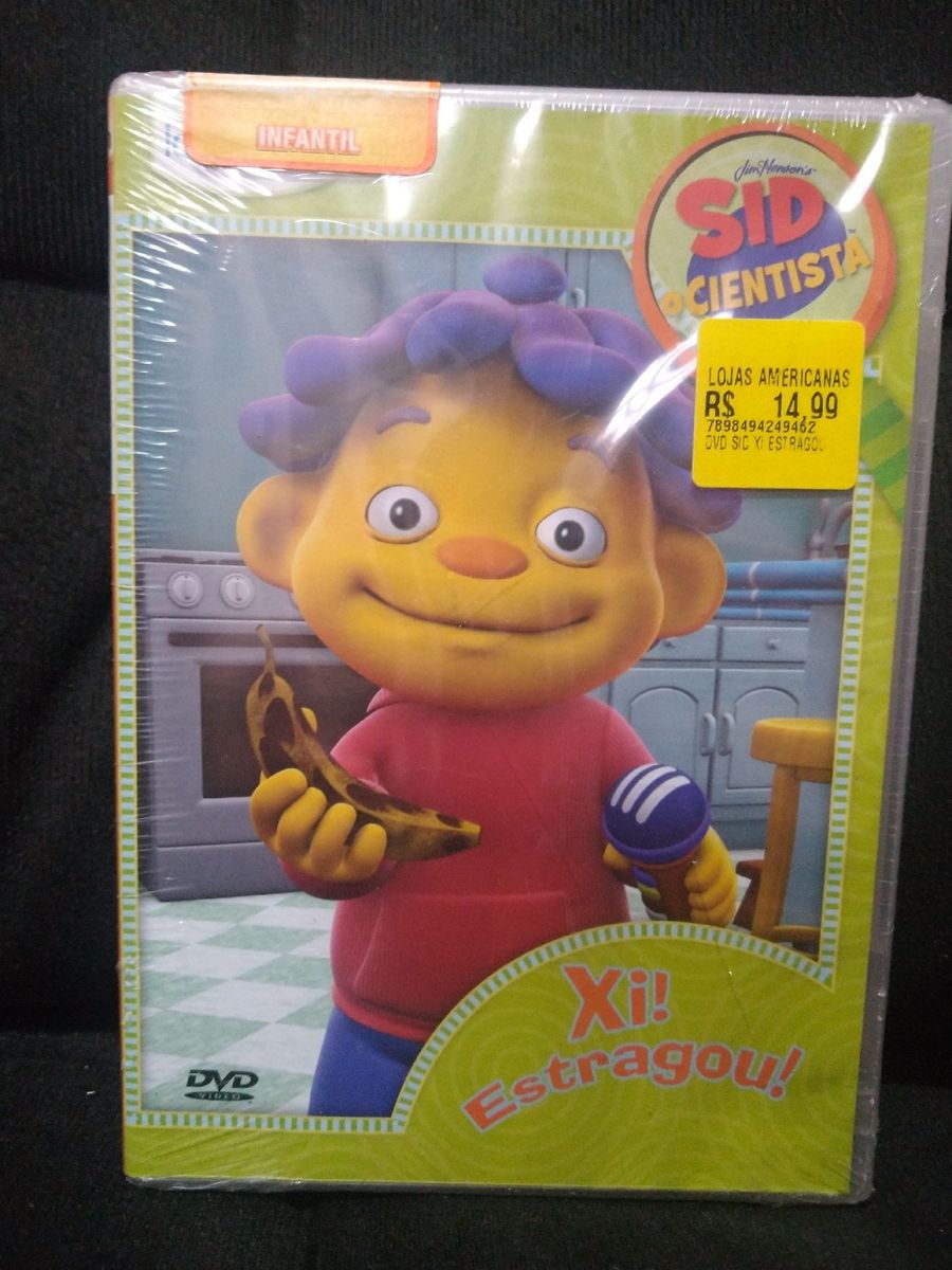 Dvd Sid O Cientista - A Panqueca Da Vovó - Original Lacrado em