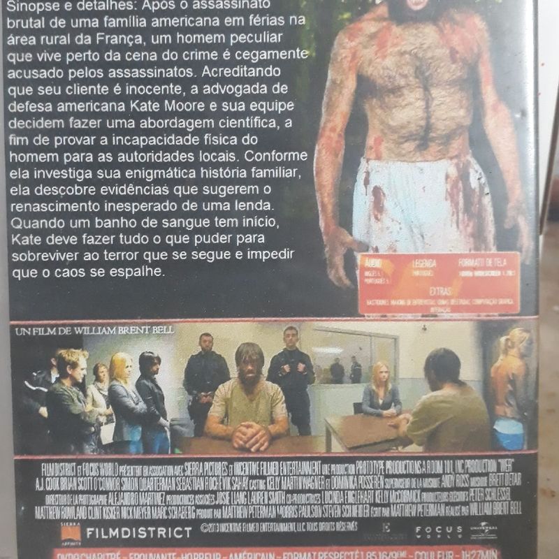 dvd filme suspense terror A CHAVE MESTRA - usado em ótimo estado