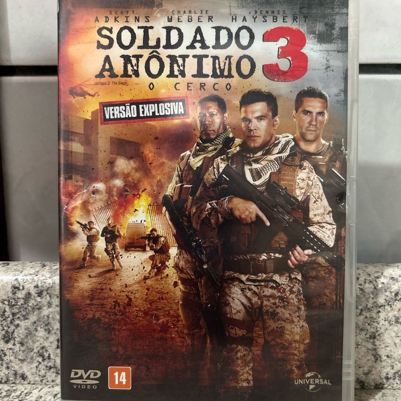 Dvd Soldado An nimo 3 Filme e S rie Dvd Usado 93774846 enjoei