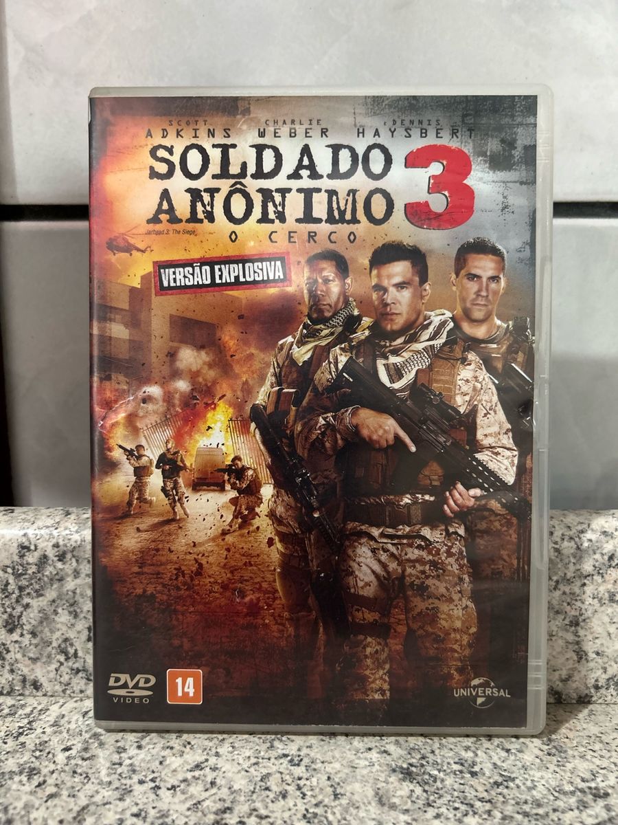 Dvd Soldado An nimo 3 Filme e S rie Dvd Usado 93774846 enjoei