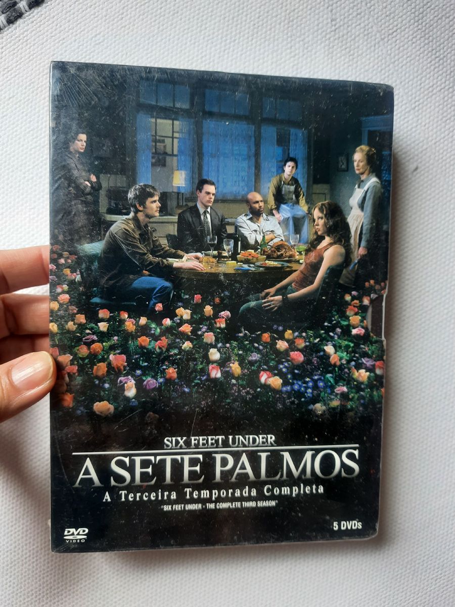 Dvd Terceira Temporada da Série a Sete Palmos. São 5 Dvds Novo Lacrado ...