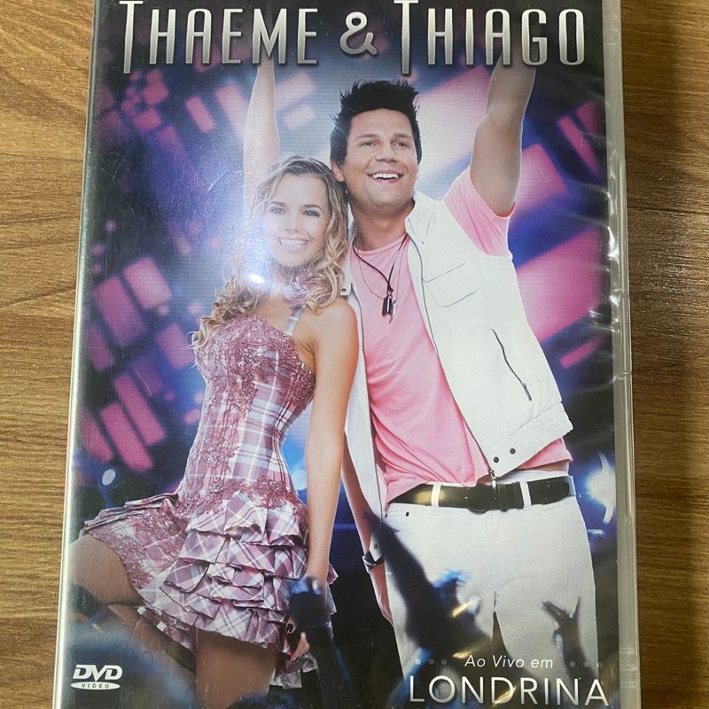 Dvd Thaeme e Thiago | Dvd Usado 109188702 | enjoei