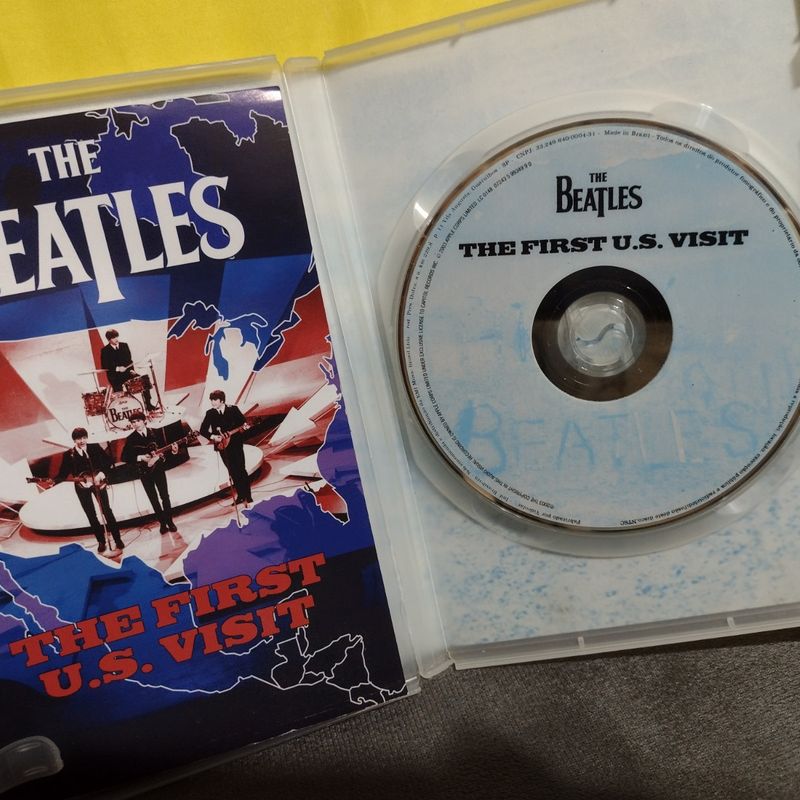 Dvd - The Beatles -the First U.s Visit - Original | Item de Música Emi  Usado 77794789 | enjoei