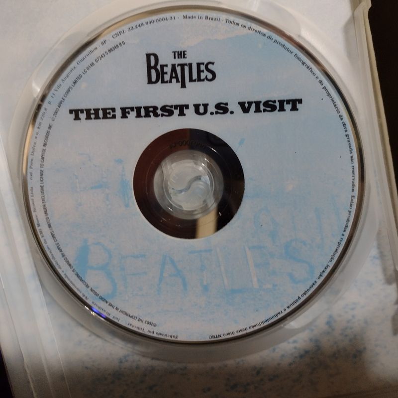 Dvd - The Beatles -the First U.s Visit - Original | Item de Música Emi  Usado 77794789 | enjoei