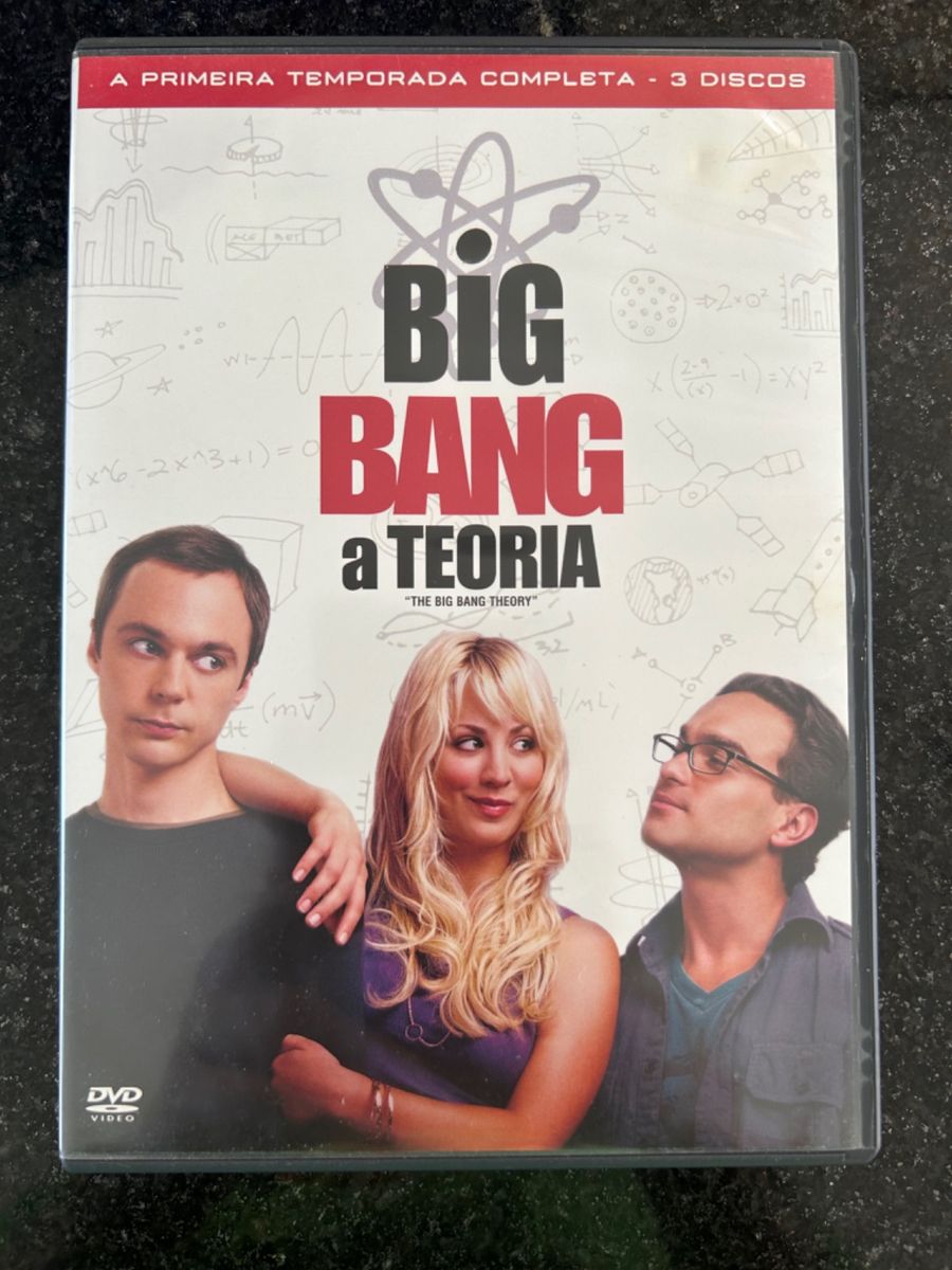 Dvd The Big Bang Theory - Primeira Temporada Completa | Item de Música ...