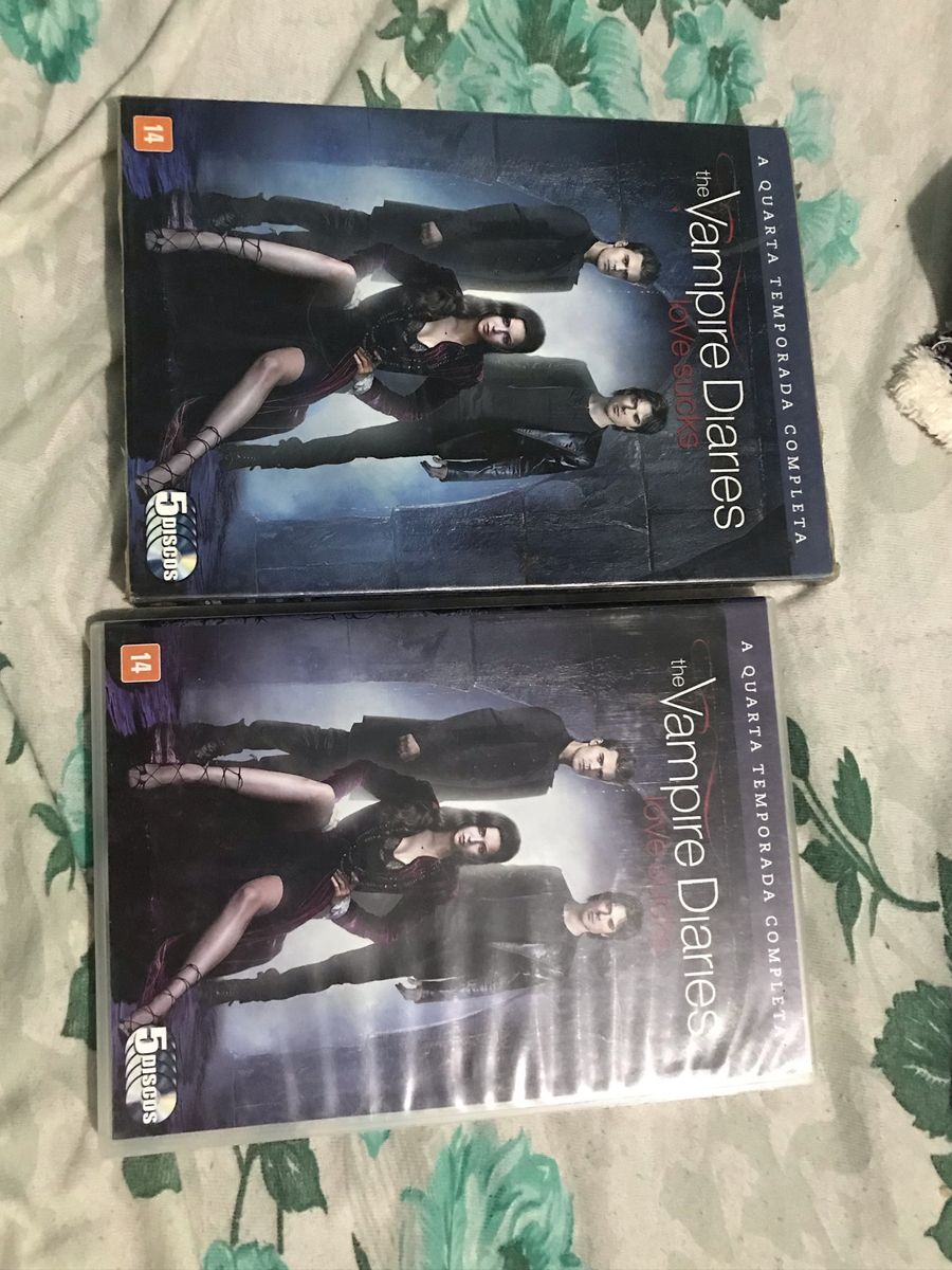 Dvd The Vampire Diaries 4 Temporada Completa | Filme e Série Dvd Usado ...