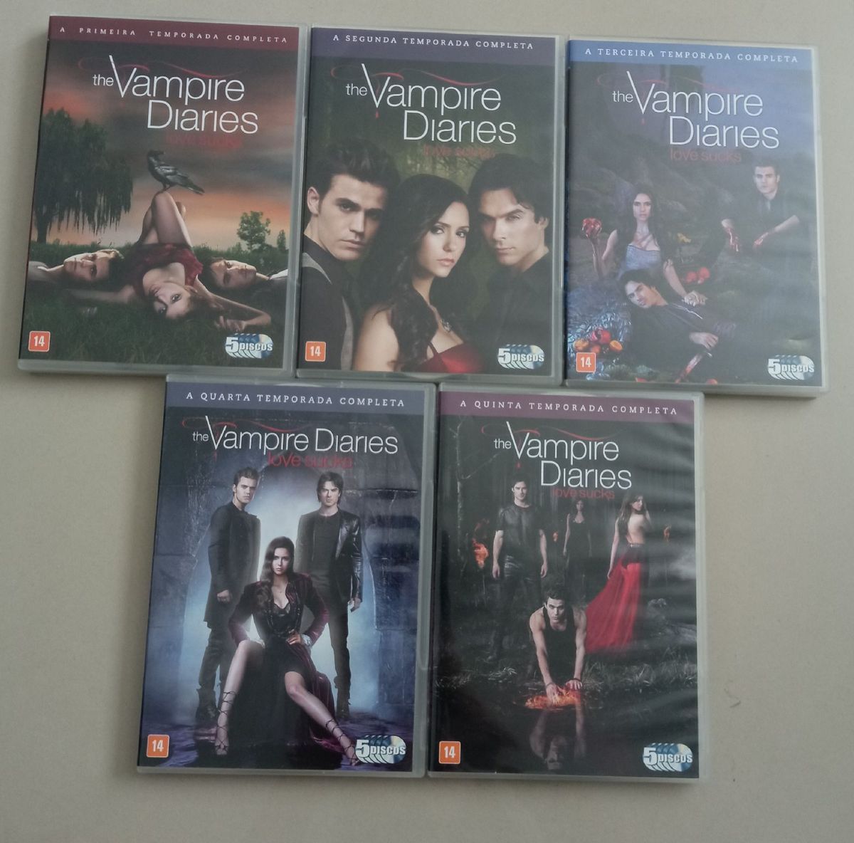 Dvd The Vampire Diaries Originais | Filme e Série Dvd Usado 62414150 ...
