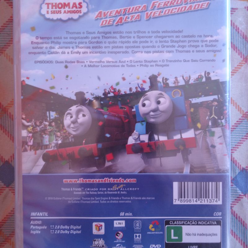 DVD - Thomas e Seus Amigos: Liguem Seus Motores