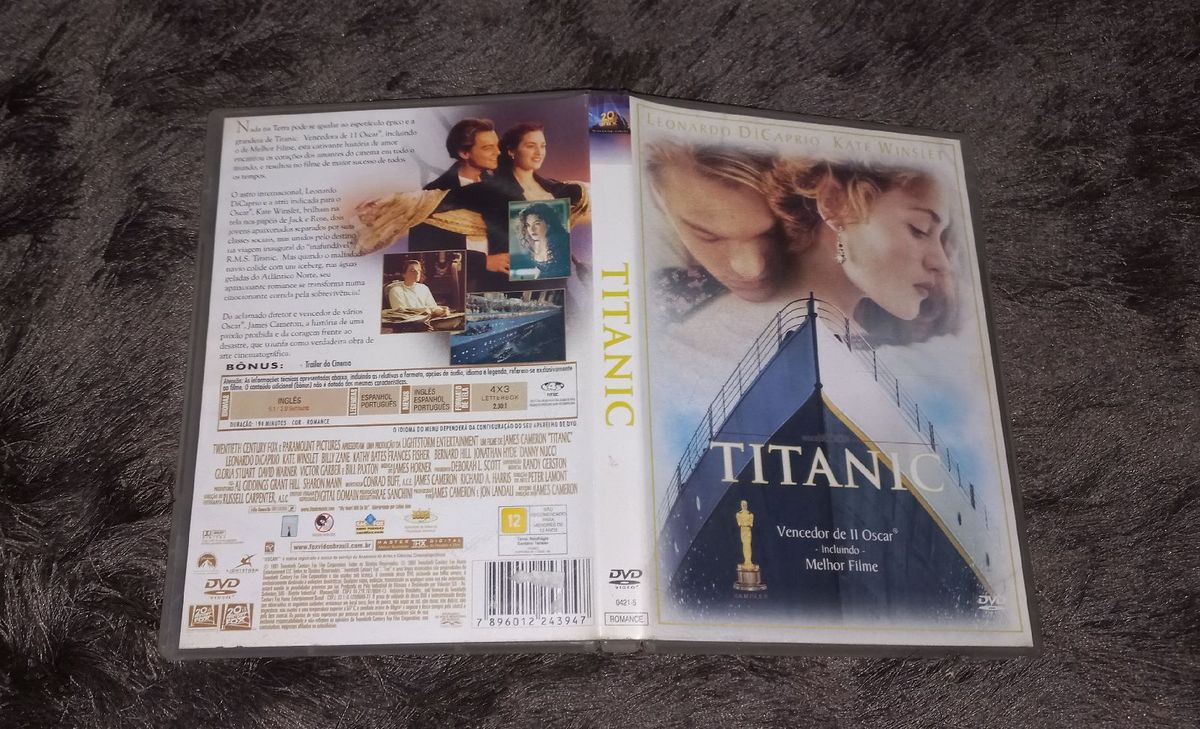 Dvd Titanic ( 2 Edição) | Filme e Série Dvd Usado 74247933 | enjoei