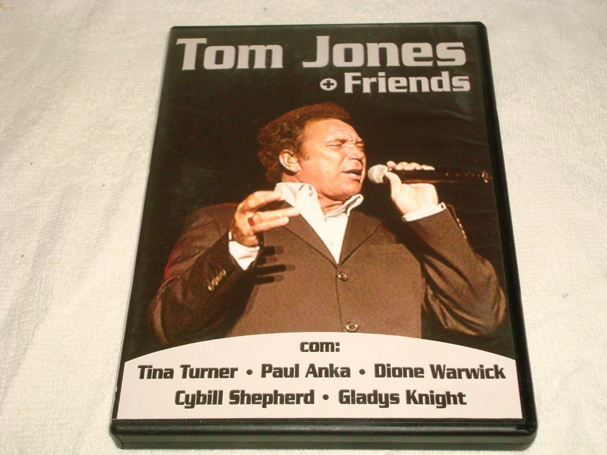 Dvd Tom Jones + Friends Dvd Nacional e Original | Item de Música Ecran ...