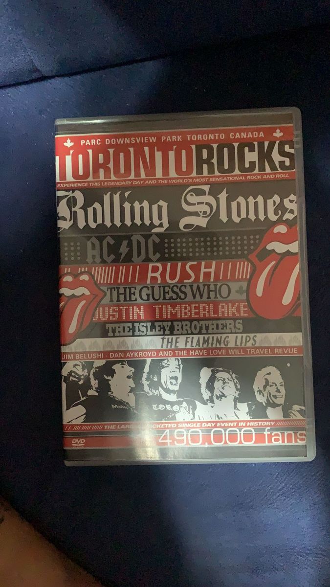 Dvd Toronto Rock Rolling Stones | Item de Música Sony Usado 82075829 ...